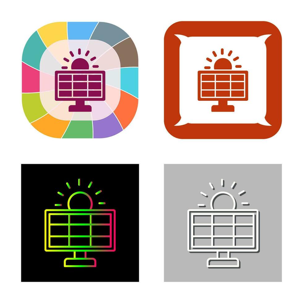 Solar System Vector Icon