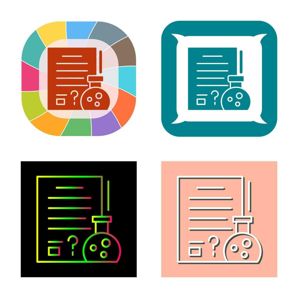 Hypothsis Vector Icon
