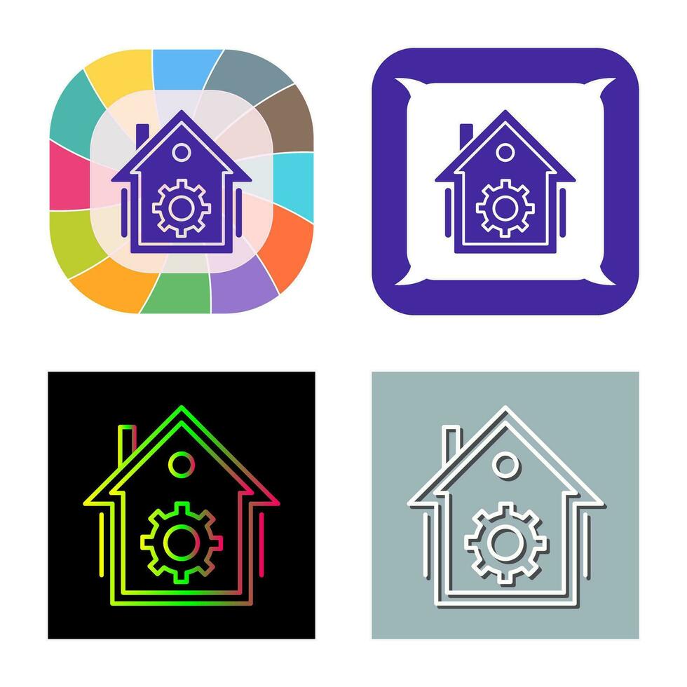 Home Automation Vector Icon