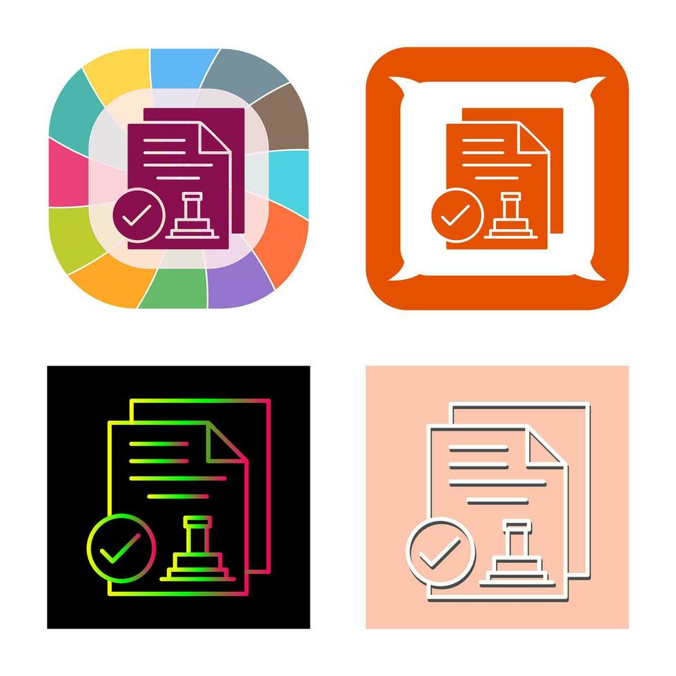 Approved Vector Icon