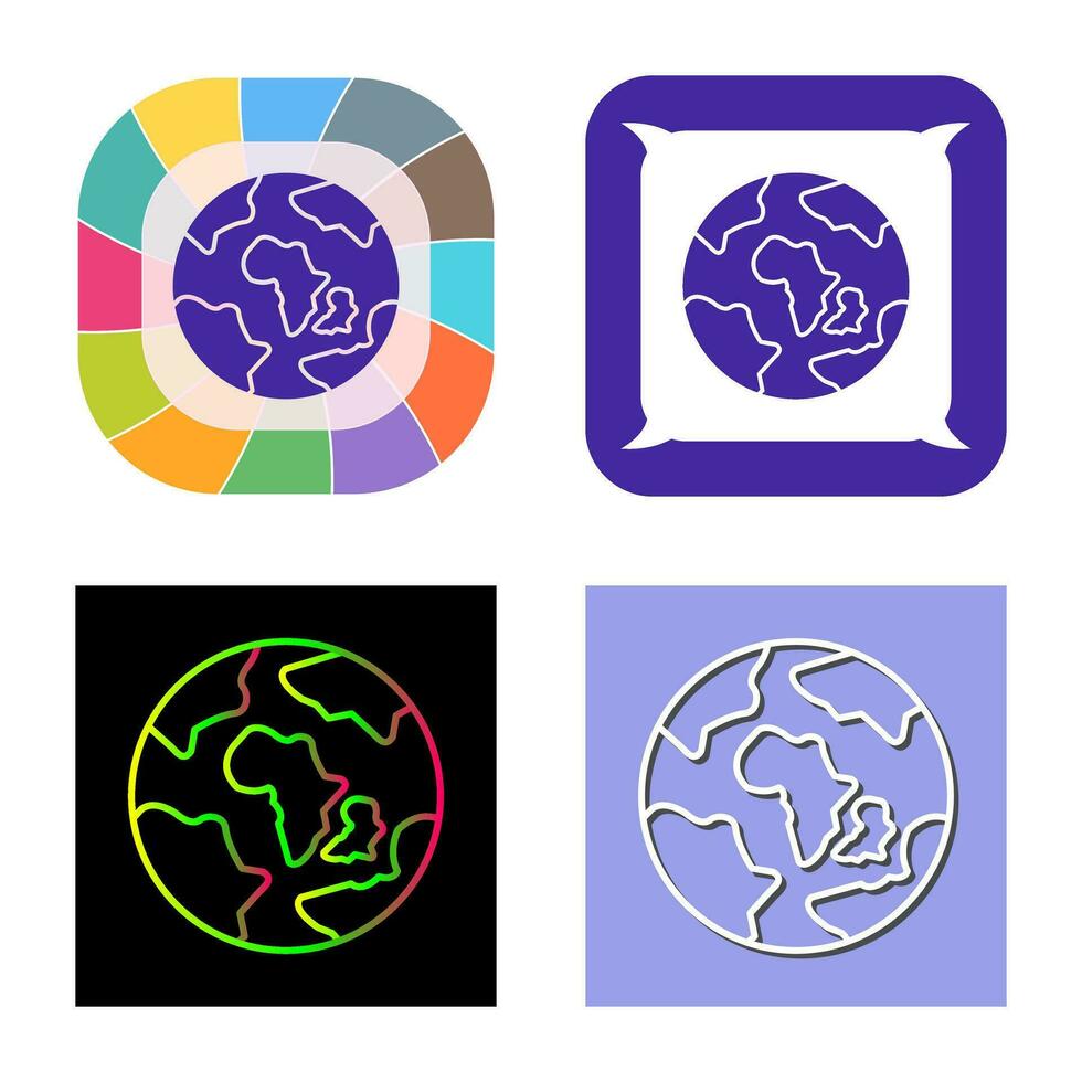Earth Vector Icon