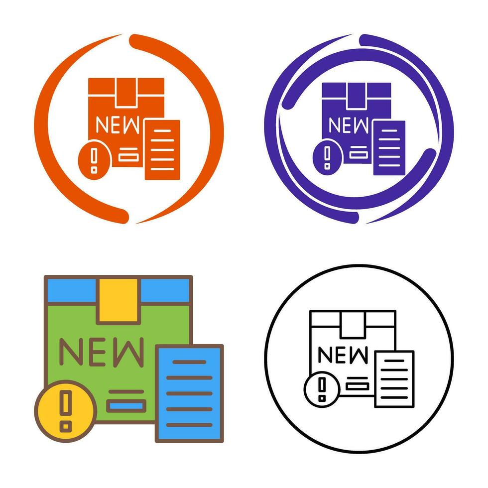 New Product Vector Icon