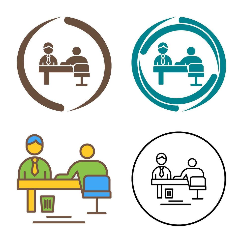 Evaluating work Vector Icon