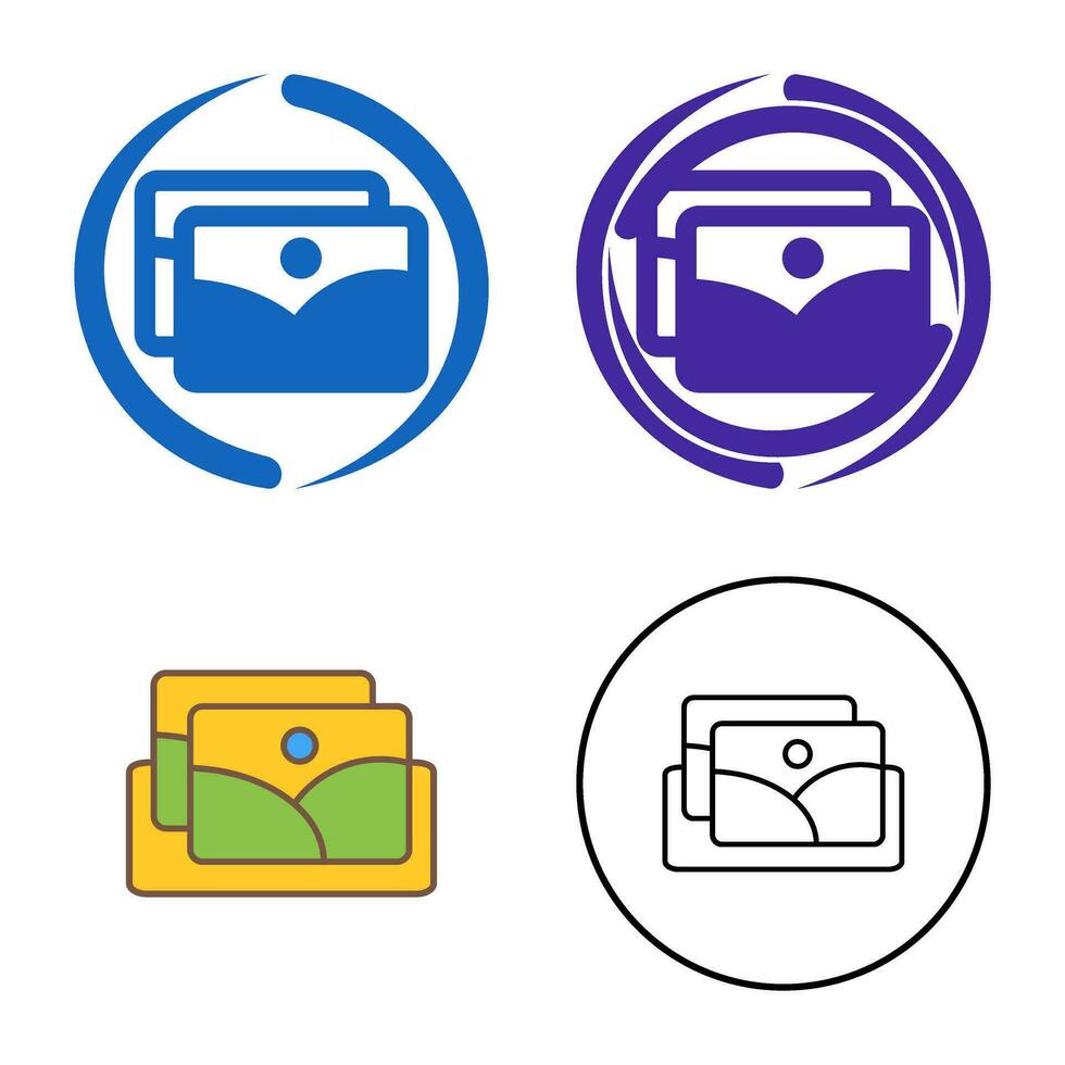 icono de vector de fotografía