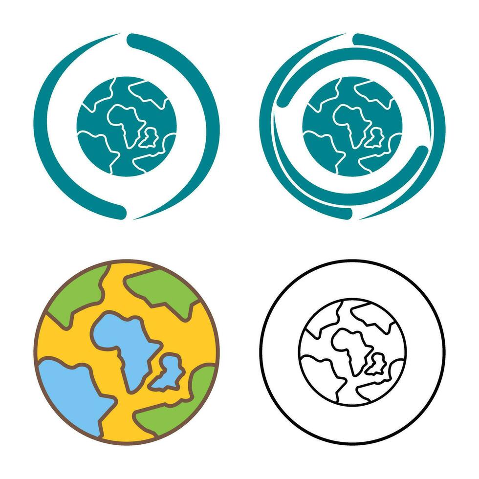 Earth Vector Icon