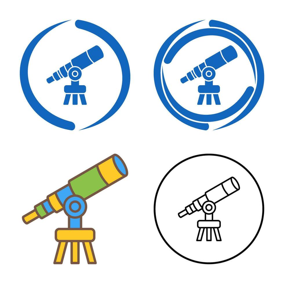 Telescope Vector Icon