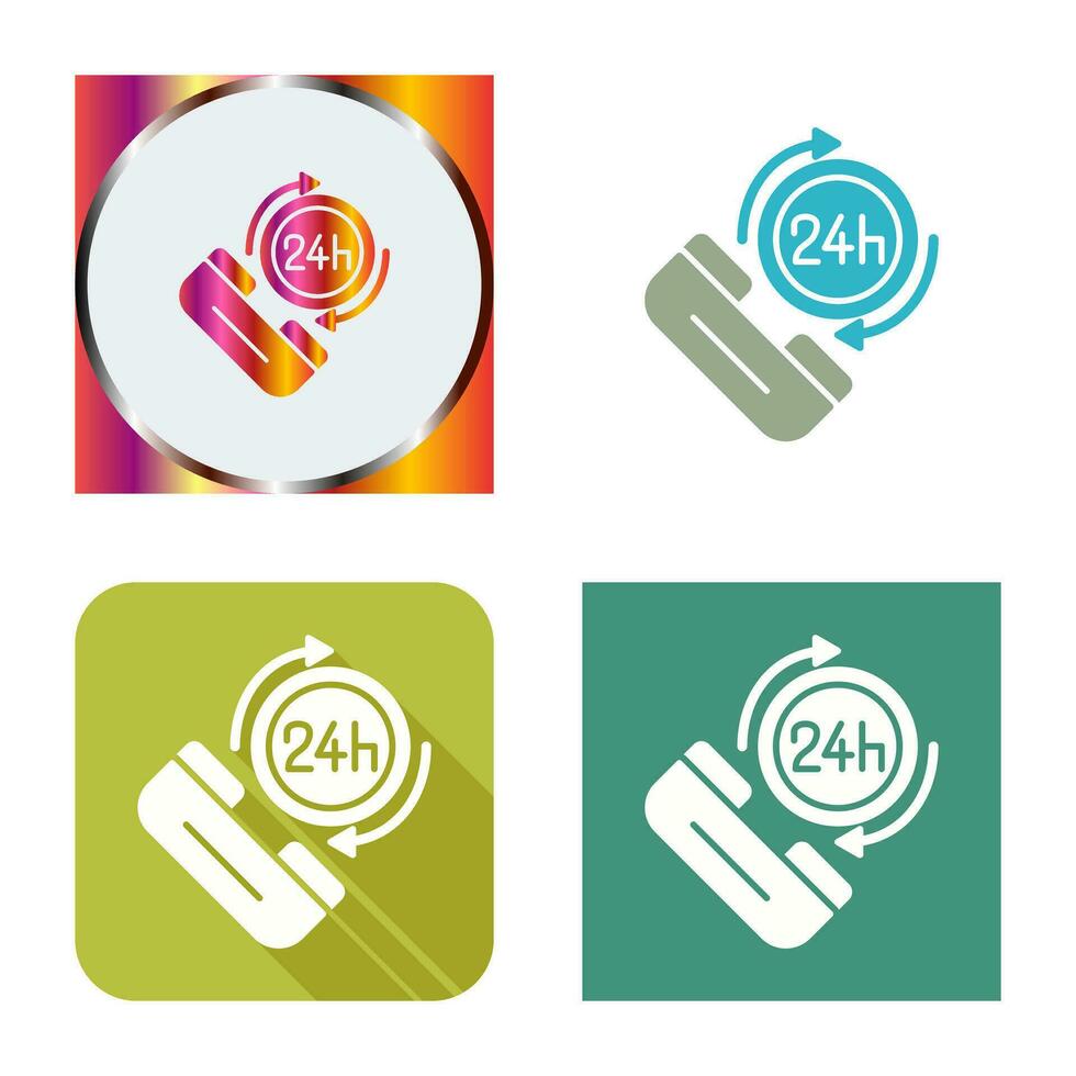24h Vector Icon