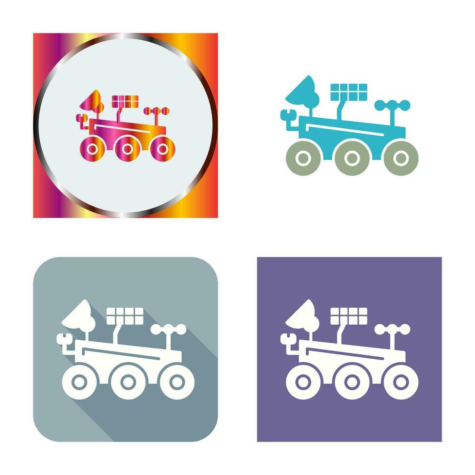 Mars Rover Vector Icon
