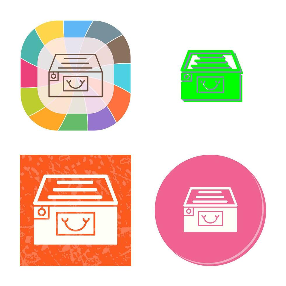 File Cabinet Vector Icon