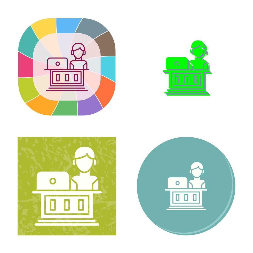 Employee Vector Icon