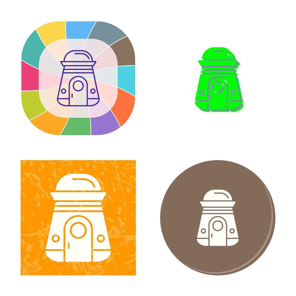 Space Capsule Vector Icon