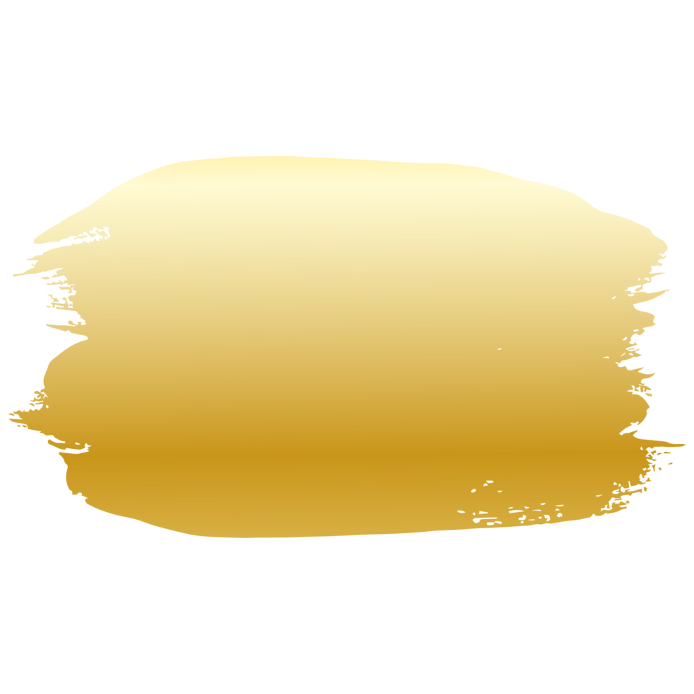 Abstract gradient golden background. Brush stroke. Place for text png