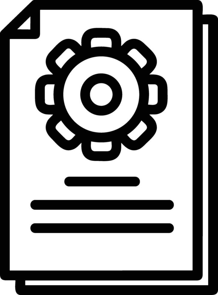 Gear setting symbol icon vector image. Illustration of the industrial wheel mechine mechanism design image