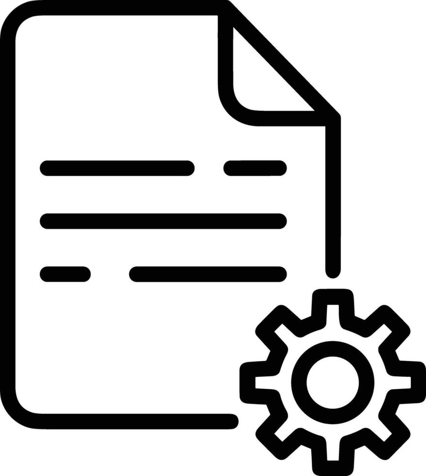 Gear setting symbol icon vector image. Illustration of the industrial wheel mechine mechanism design image