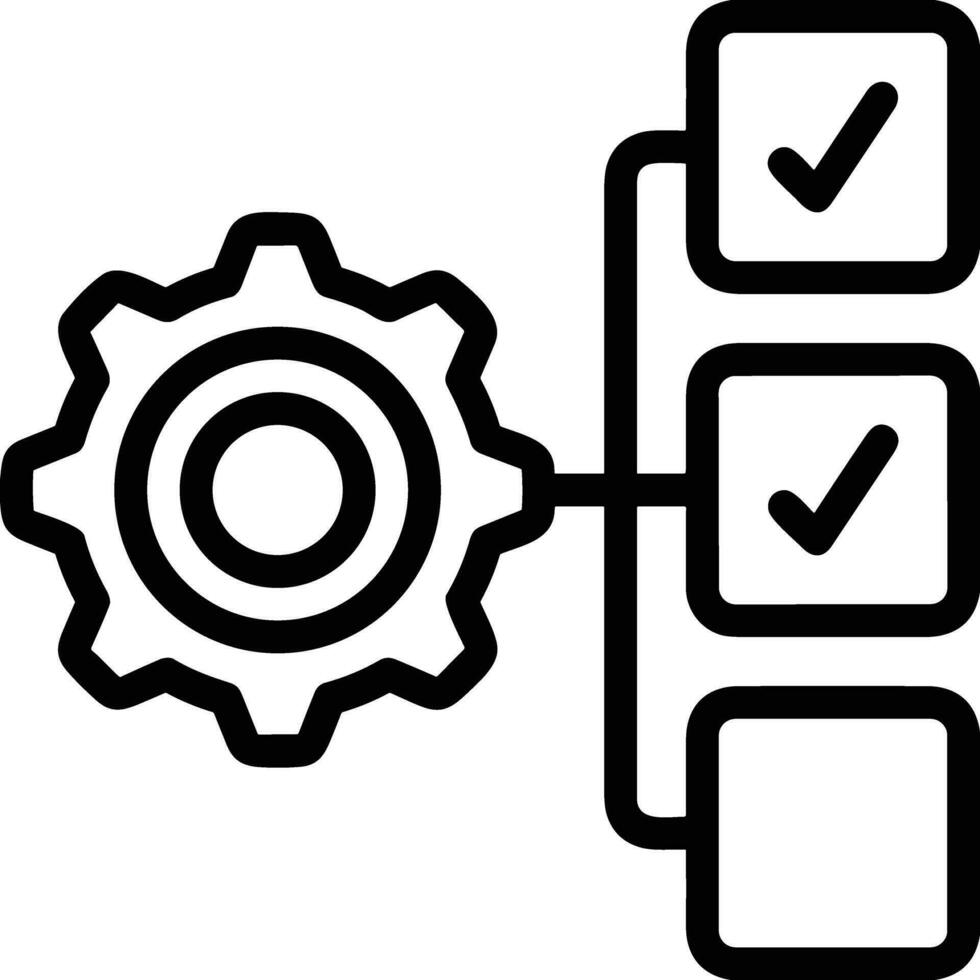 Gear setting symbol icon vector image. Illustration of the industrial wheel mechine mechanism design image