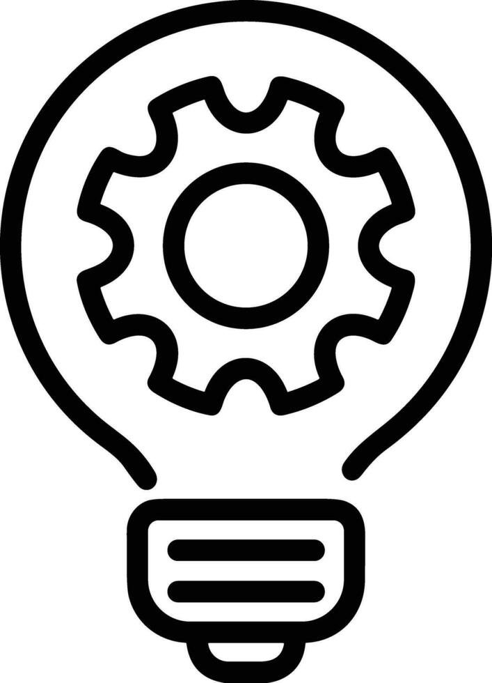 Gear setting symbol icon vector image. Illustration of the industrial wheel mechine mechanism design image