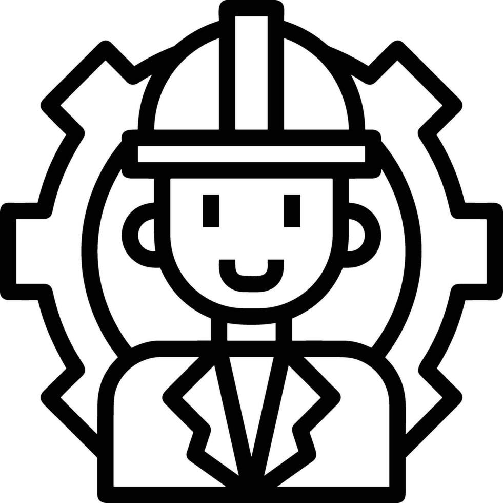 Gear setting symbol icon vector image. Illustration of the industrial wheel mechine mechanism design image