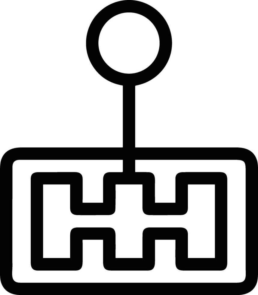 Gear setting symbol icon vector image. Illustration of the industrial wheel mechine mechanism design image