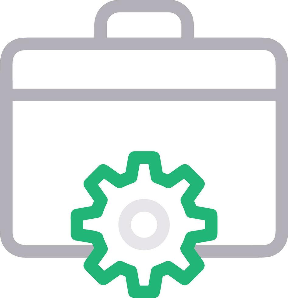 Gear setting symbol icon vector image. Illustration of the industrial wheel mechine mechanism design image