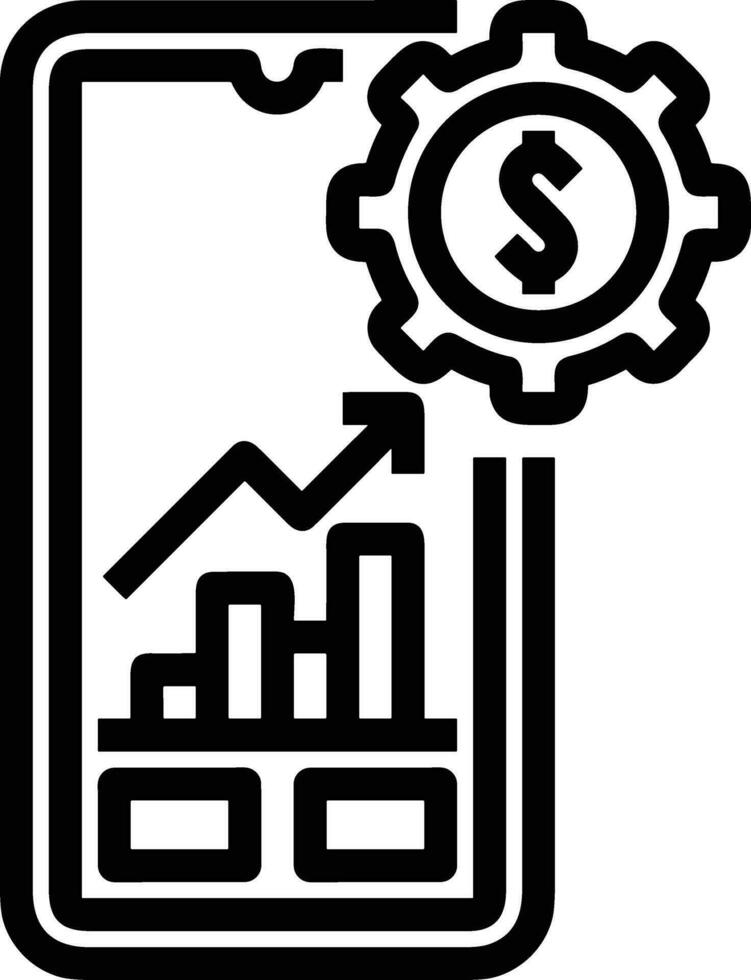 Gear setting symbol icon vector image. Illustration of the industrial wheel mechine mechanism design image