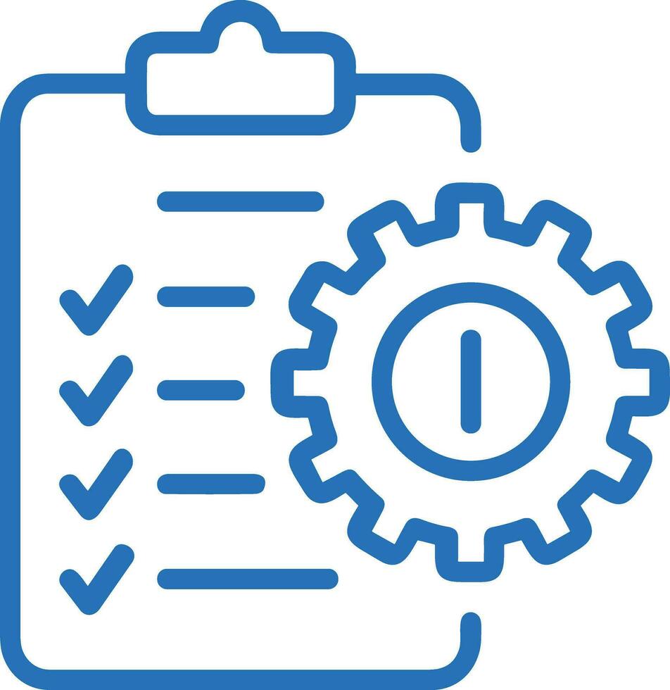 Gear setting symbol icon vector image. Illustration of the industrial wheel mechine mechanism design image