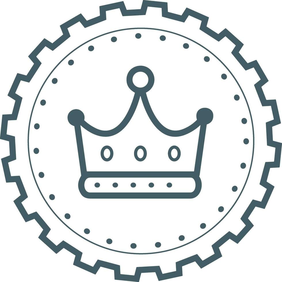 Gear setting symbol icon vector image. Illustration of the industrial wheel mechine mechanism design image