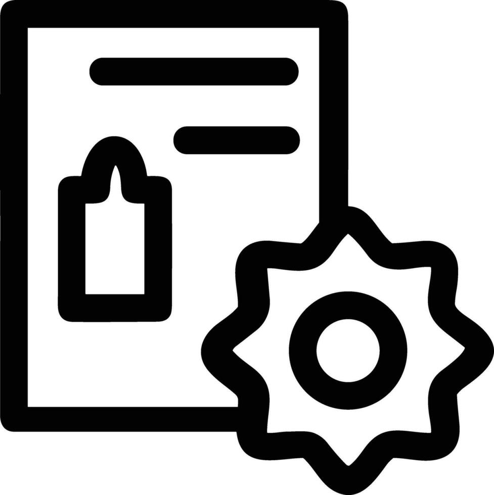 Gear setting symbol icon vector image. Illustration of the industrial wheel mechine mechanism design image