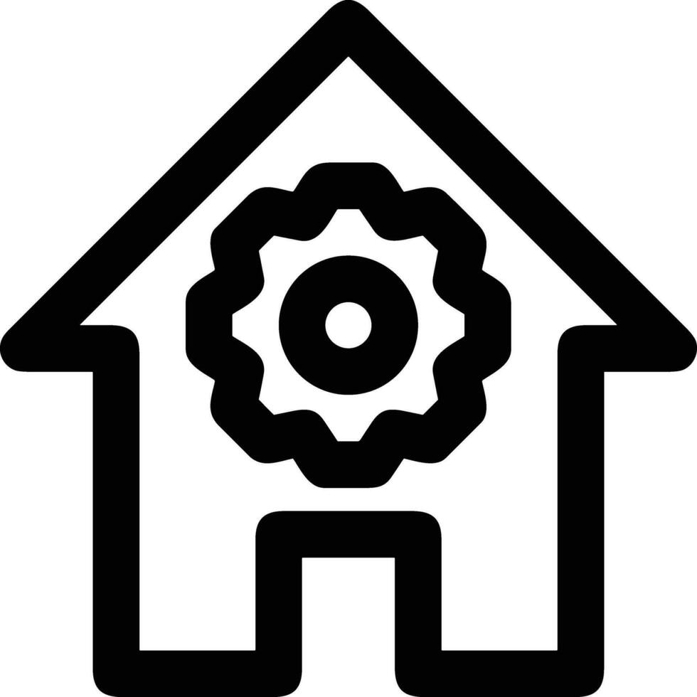 Gear setting symbol icon vector image. Illustration of the industrial wheel mechine mechanism design image