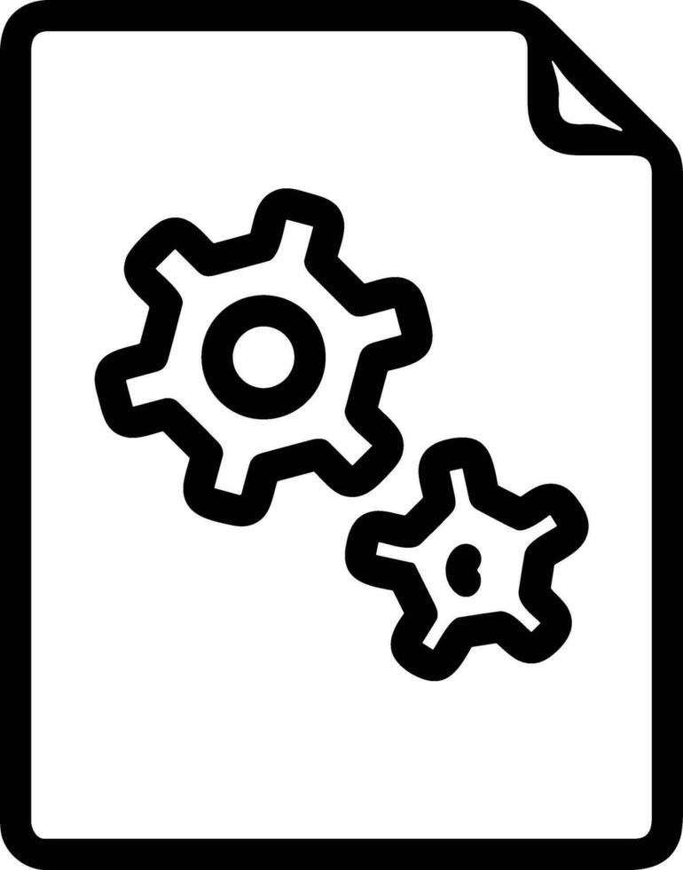 Gear setting symbol icon vector image. Illustration of the industrial wheel mechine mechanism design image