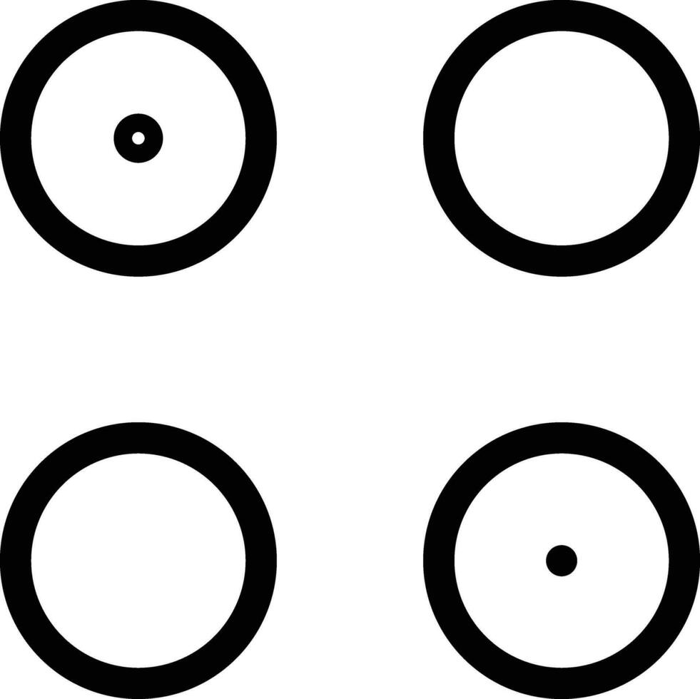 Gear setting symbol icon vector image. Illustration of the industrial wheel mechine mechanism design image