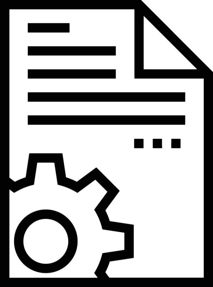 Gear setting symbol icon vector image. Illustration of the industrial wheel mechine mechanism design image