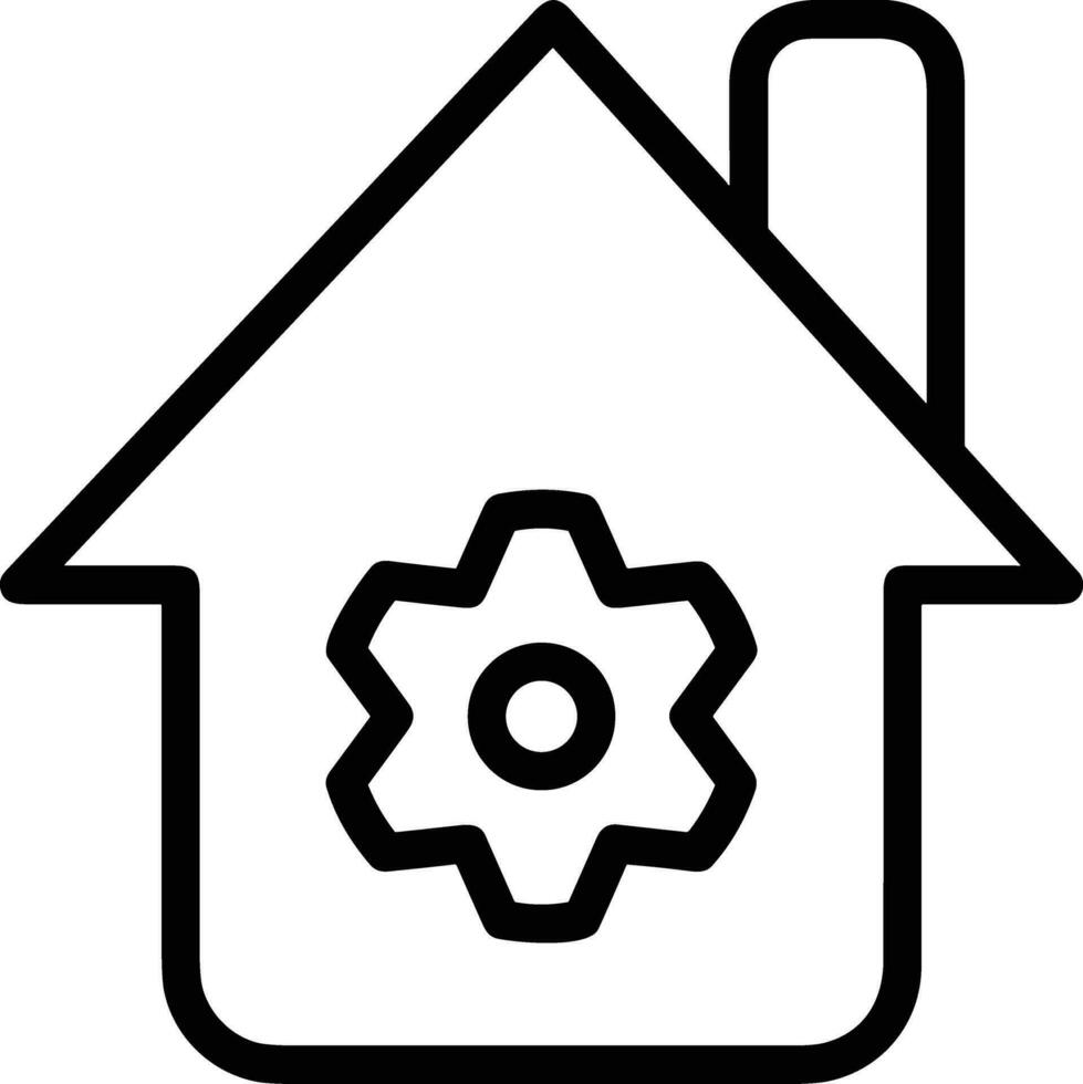 Gear setting symbol icon vector image. Illustration of the industrial wheel mechine mechanism design image