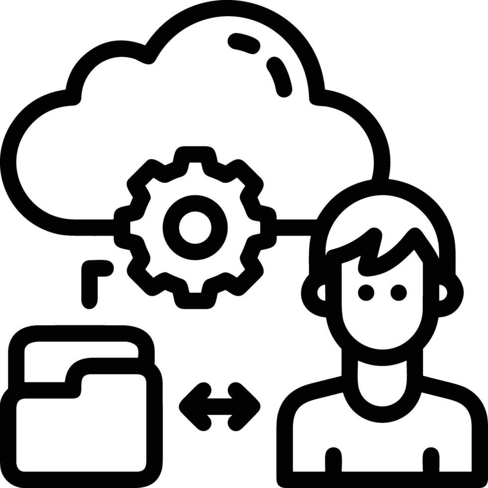 Gear setting symbol icon vector image. Illustration of the industrial wheel mechine mechanism design image