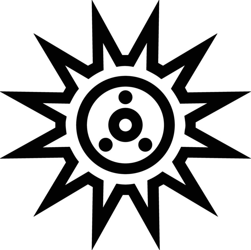 Gear setting symbol icon vector image. Illustration of the industrial wheel mechine mechanism design image