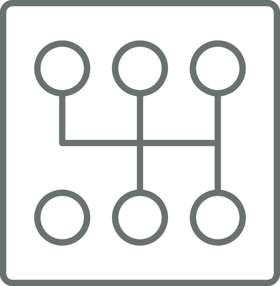 Gear setting symbol icon vector image. Illustration of the industrial wheel mechine mechanism design image