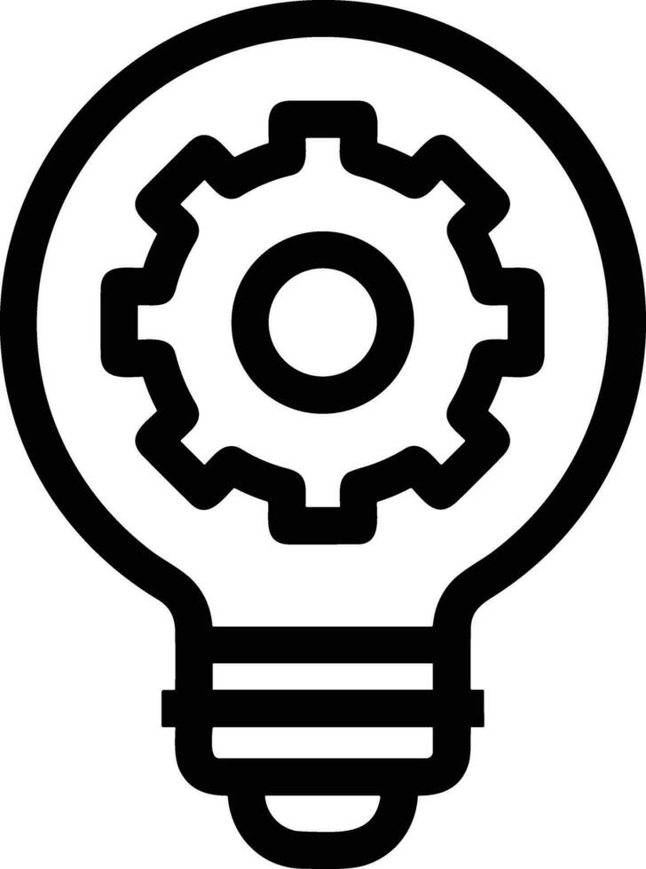 Gear setting symbol icon vector image. Illustration of the industrial wheel mechine mechanism design image
