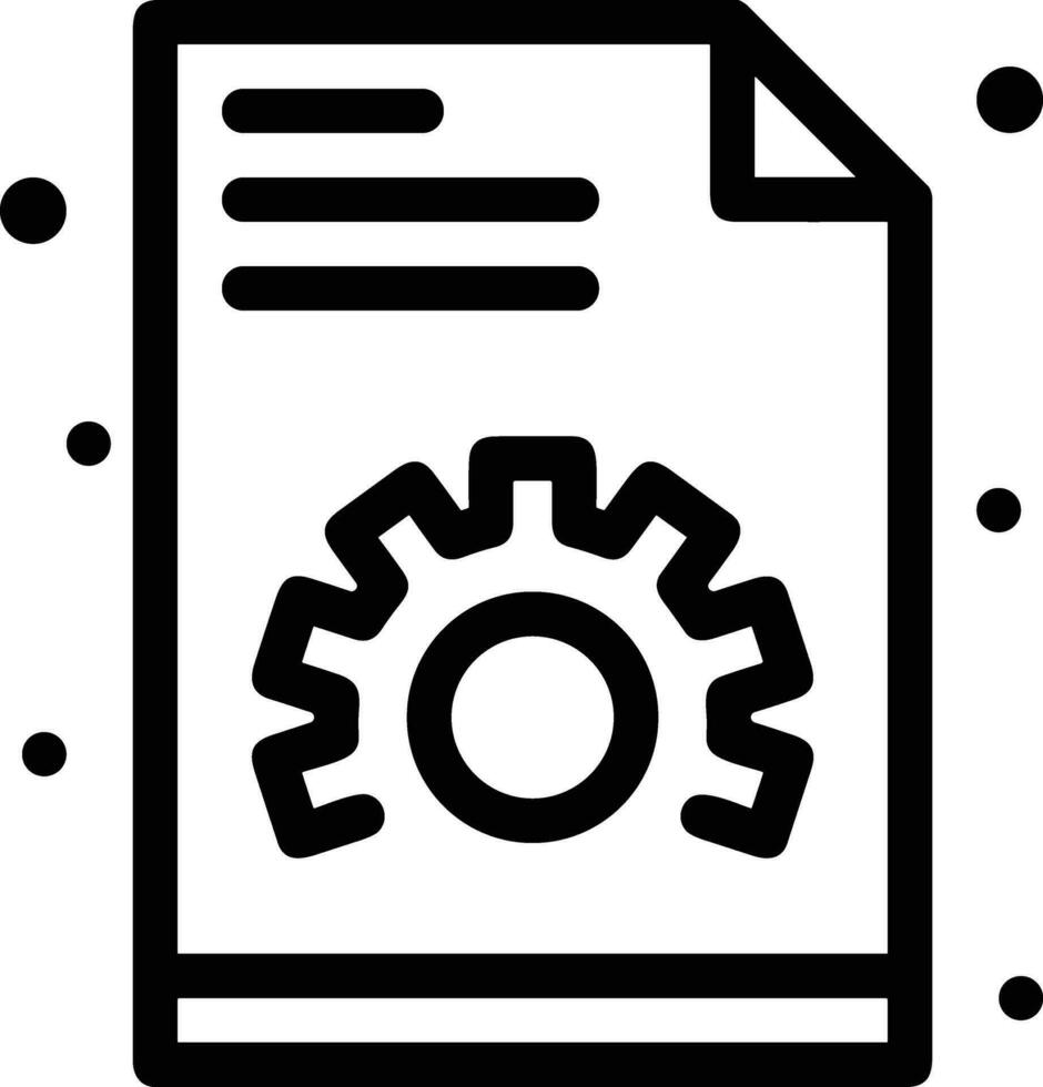 Gear setting symbol icon vector image. Illustration of the industrial wheel mechine mechanism design image