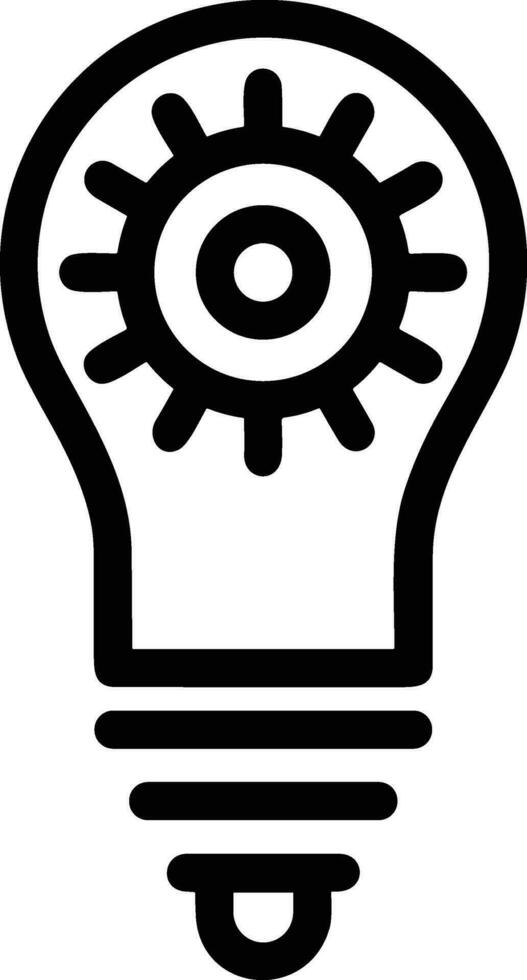 Gear setting symbol icon vector image. Illustration of the industrial wheel mechine mechanism design image