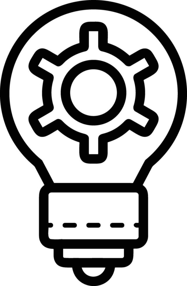 Gear setting symbol icon vector image. Illustration of the industrial wheel mechine mechanism design image