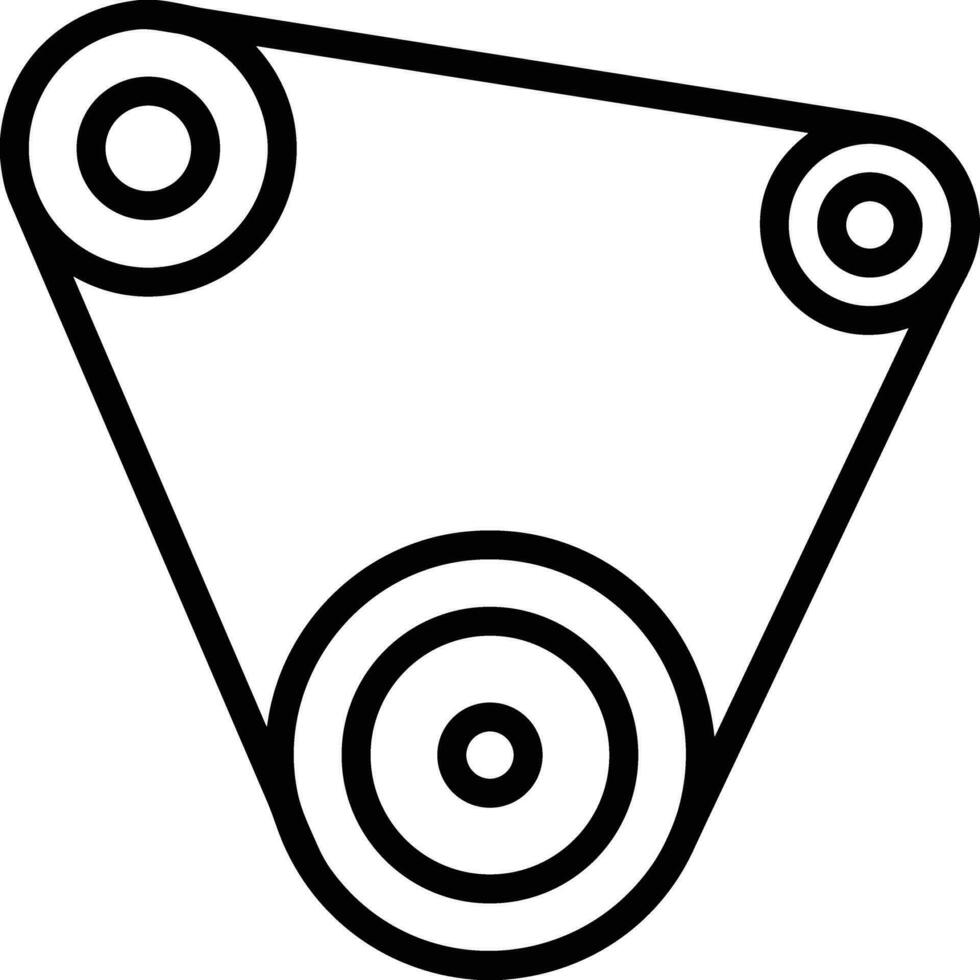 Gear setting symbol icon vector image. Illustration of the industrial wheel mechine mechanism design image