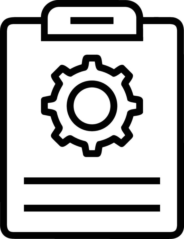 Gear setting symbol icon vector image. Illustration of the industrial wheel mechine mechanism design image