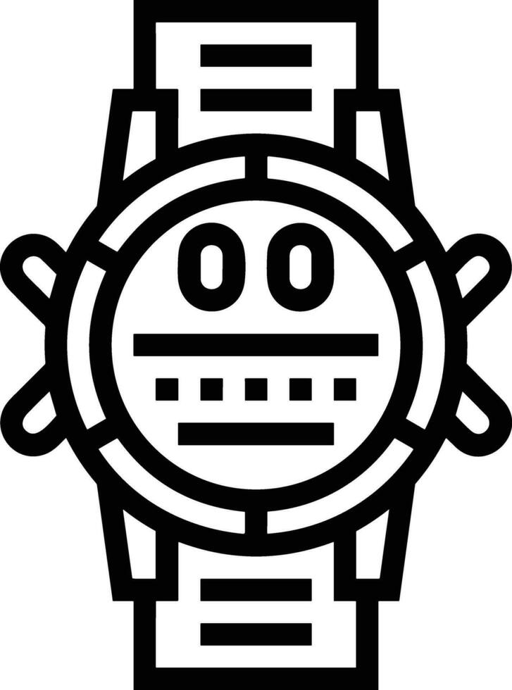 Gear setting symbol icon vector image. Illustration of the industrial wheel mechine mechanism design image