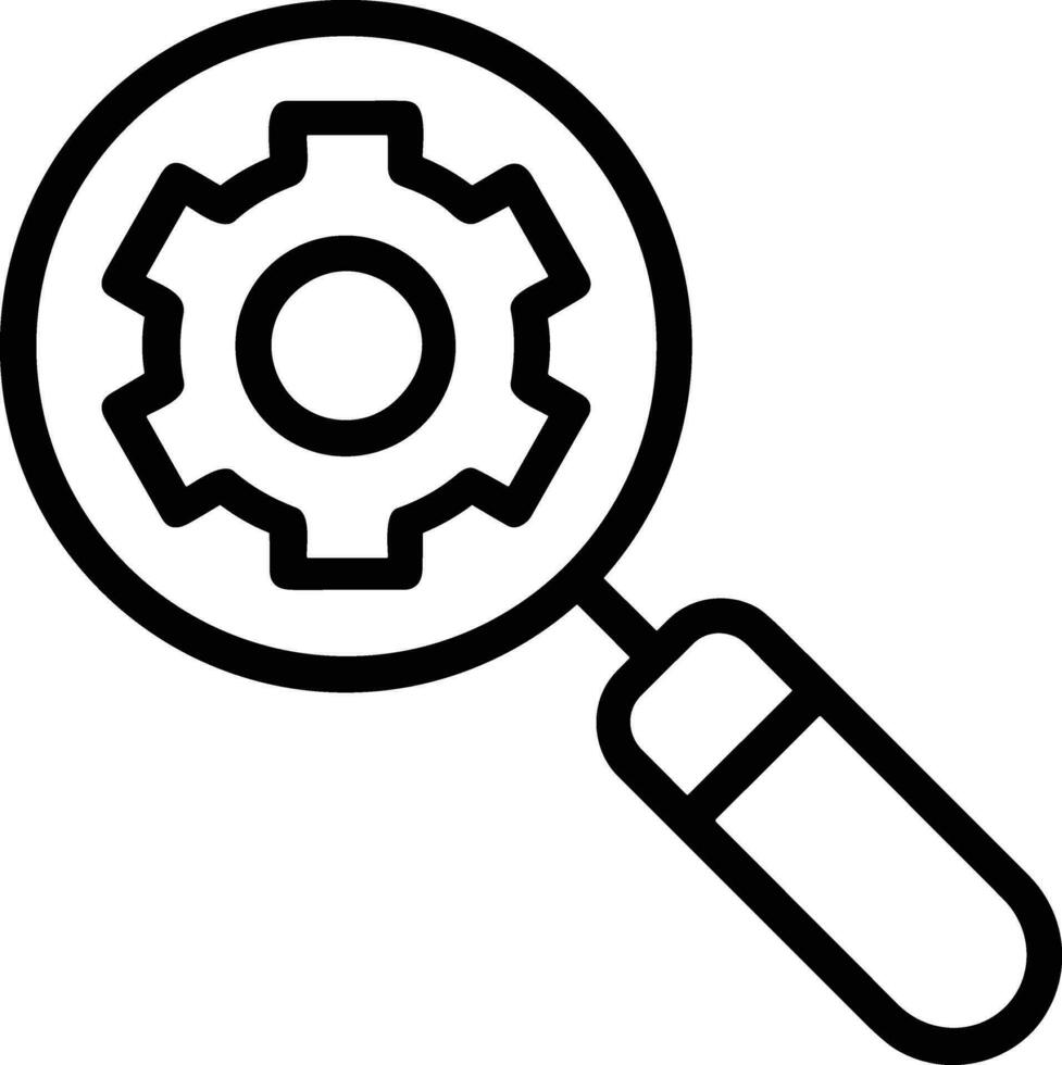 Gear setting symbol icon vector image. Illustration of the industrial wheel mechine mechanism design image