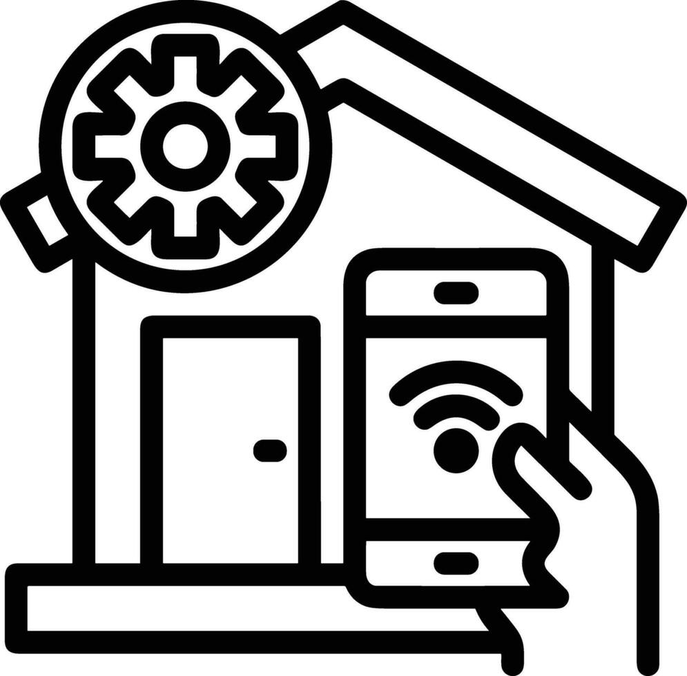 Gear setting symbol icon vector image. Illustration of the industrial wheel mechine mechanism design image