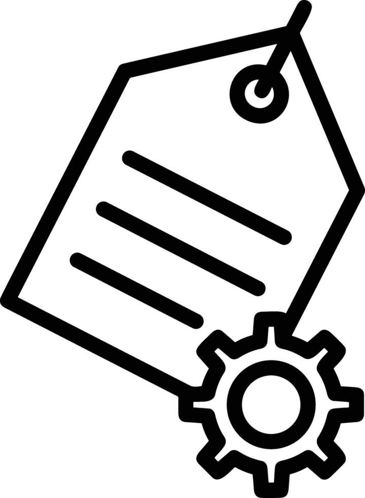 Gear setting symbol icon vector image. Illustration of the industrial wheel mechine mechanism design image