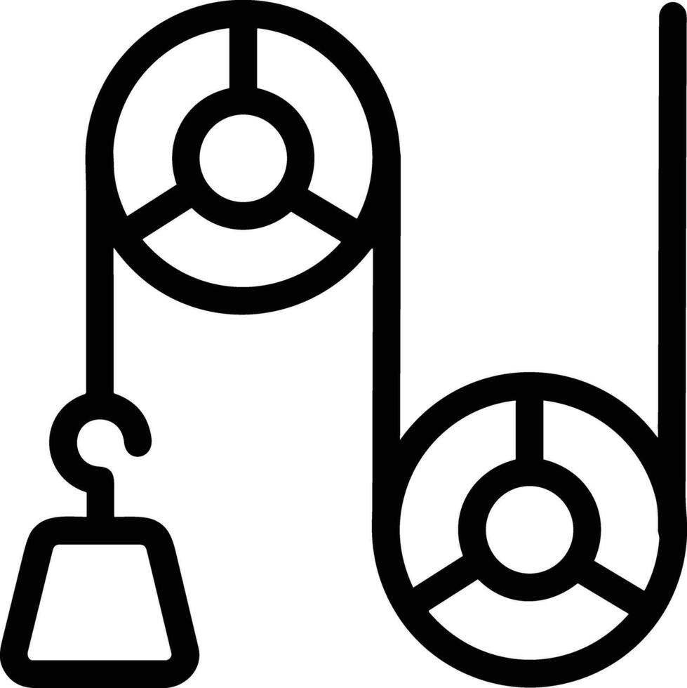 Gear setting symbol icon vector image. Illustration of the industrial wheel mechine mechanism design image