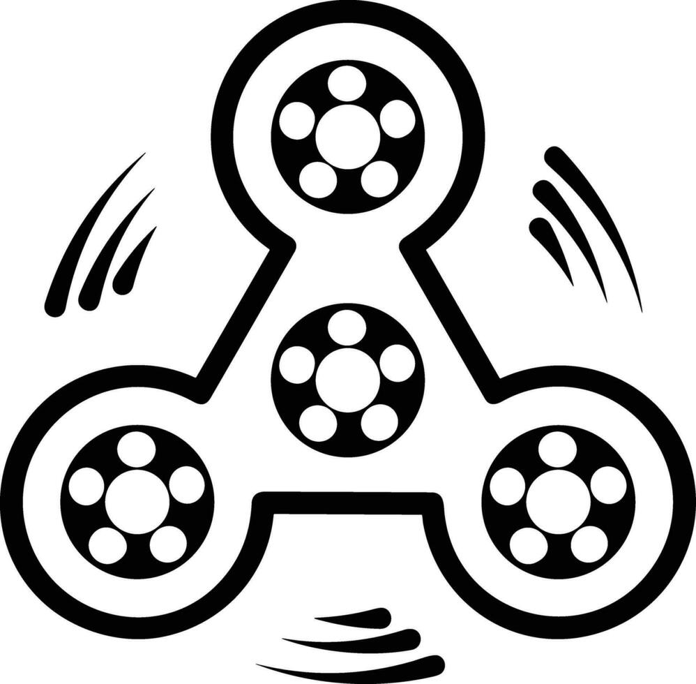 Gear setting symbol icon vector image. Illustration of the industrial wheel mechine mechanism design image