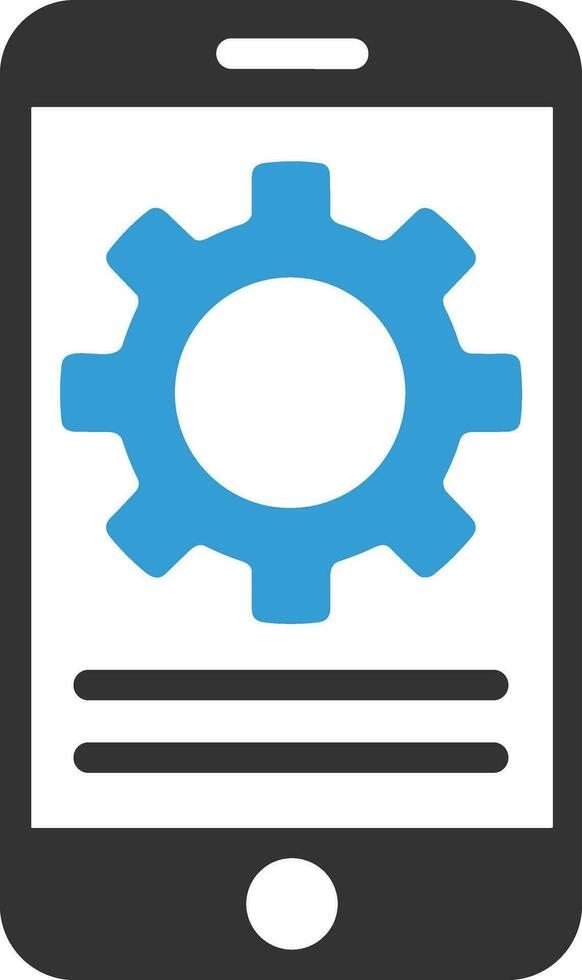 Gear setting symbol icon vector image. Illustration of the industrial wheel mechine mechanism design image