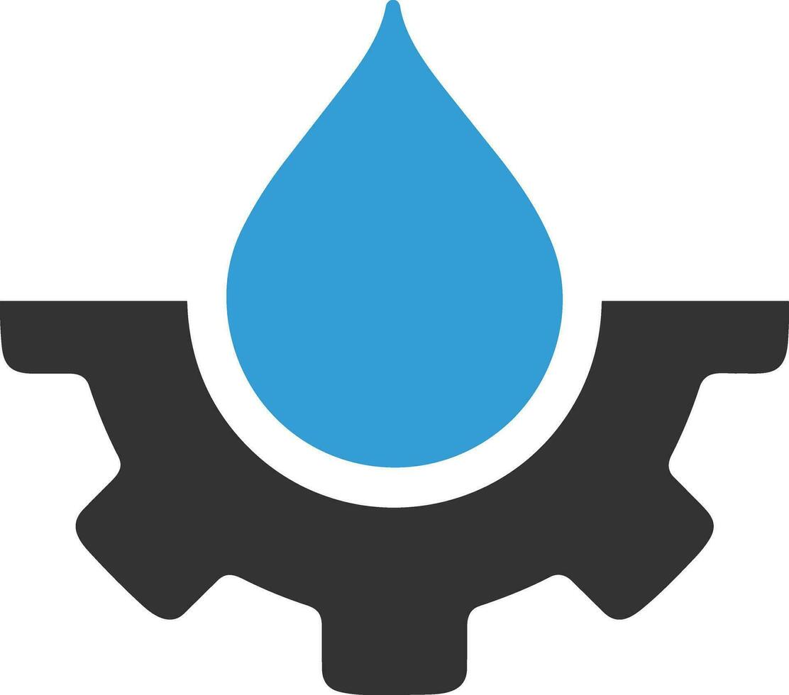 Gear setting symbol icon vector image. Illustration of the industrial wheel mechine mechanism design image