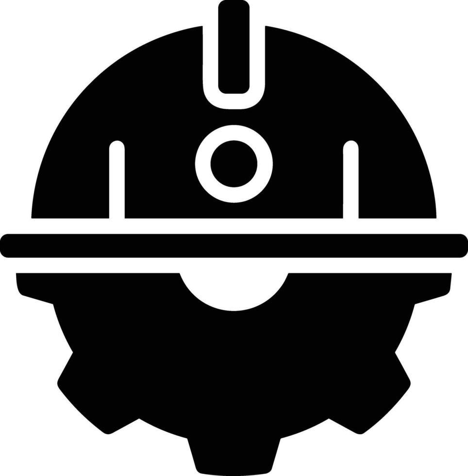 Gear setting symbol icon vector image. Illustration of the industrial wheel mechine mechanism design image